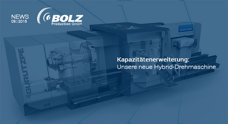 BOLZ Production: CNC-drehen, Fräsen, konventionelles drehen
